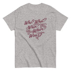 Who? What? When? Where? Wine? Men's Classic Tee