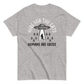 Here For The Cats. Humans Are Gross Men's Classic Tee