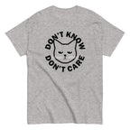 Don't Know Don't Care Men's Classic Tee