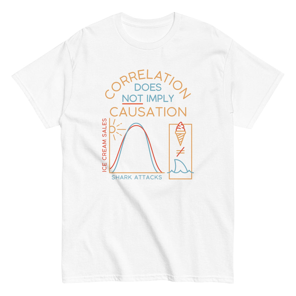 Correlation Does Not Imply Causation Men's Classic Tee