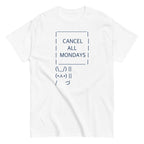 Cancel All Mondays Bunny Men's Classic Tee