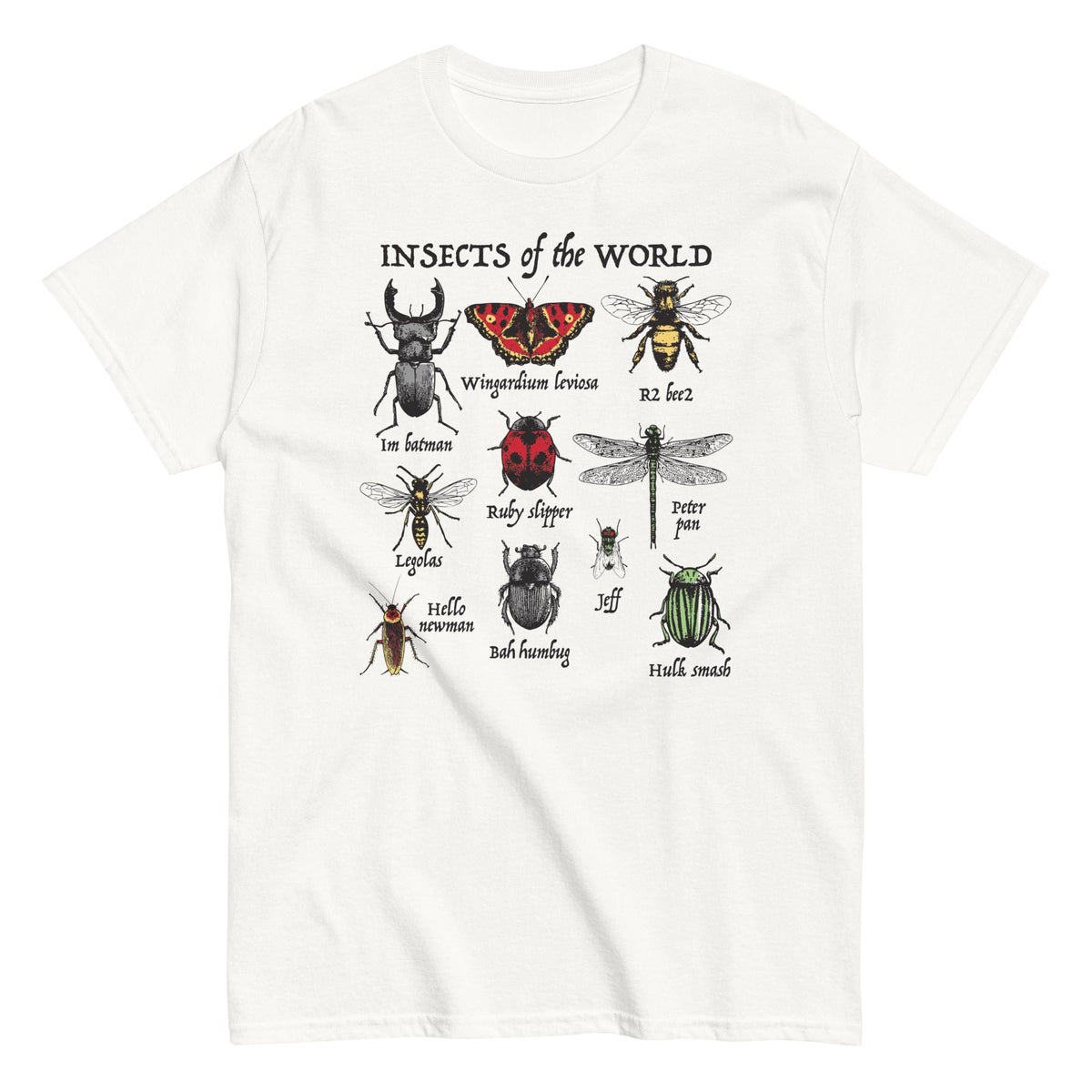 Insects Of The World Men's Classic Tee