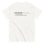 Inconceivable Definition Men's Classic Tee