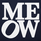 Meow Bold Typography Design