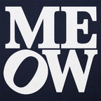 Meow Bold Typography Design