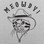 Meowdy Cat in Cowboy Hat