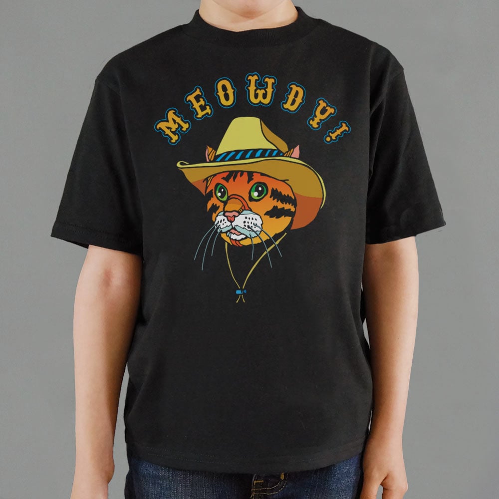Meowdy Cowboy Cat Full Color