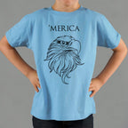 'Merica - Bald Eagle Head Patriotic Design
