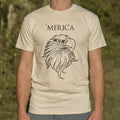 'Merica - Bald Eagle Head Patriotic Design