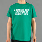A Word in This Sentence is Misspelled Grammar Joke