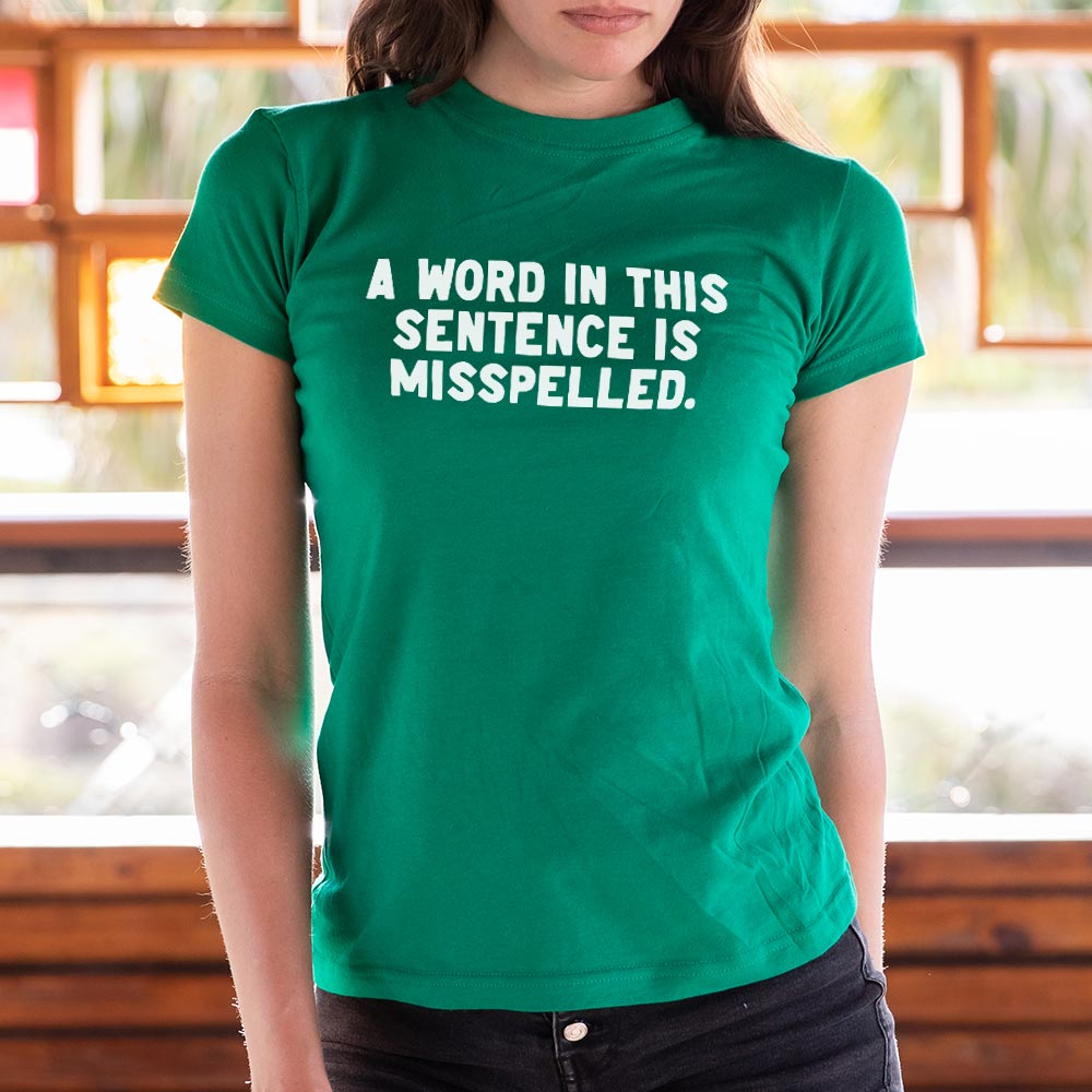 A Word in This Sentence is Misspelled Grammar Joke