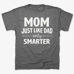 Mom Just Like Dad Only Smarter