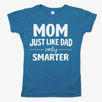 Mom Just Like Dad Only Smarter