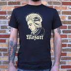 Wolfgang Amadeus Mozart Gothic Metal Style Portrait