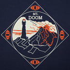 Mount Doom Volcano Travel Poster