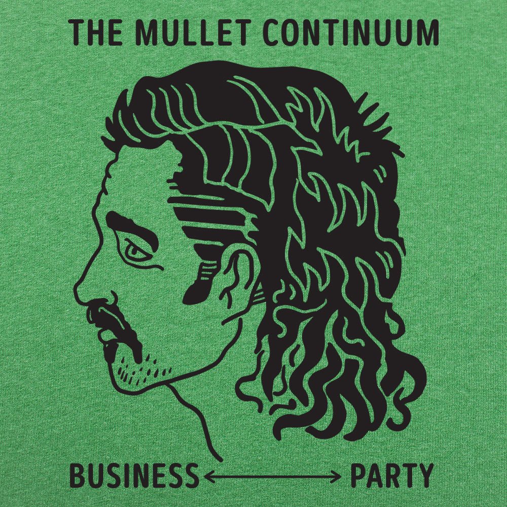 The Mullet Continuum Business to Party Hairstyle