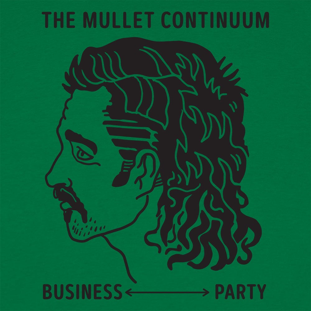The Mullet Continuum Business to Party Hairstyle