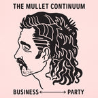 The Mullet Continuum Business to Party Hairstyle