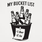 My Bucket List Beer Bottles on Ice Checklist