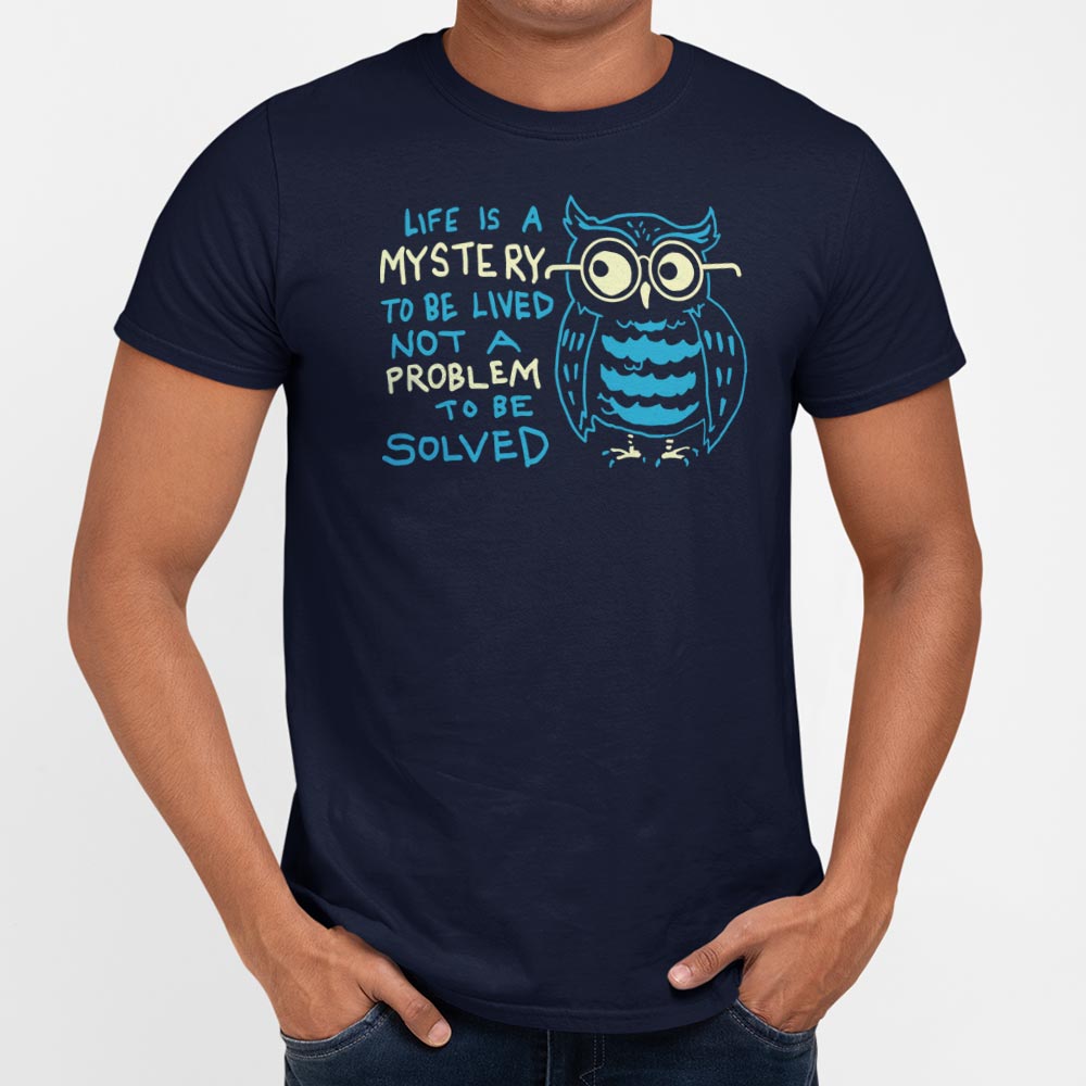 Mystery Owl Life Is a Mystery to Be Lived