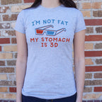 I'm Not Fat My Stomach is 3D with 3D Glasses
