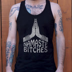 Namaste Bitches Yoga Prayer Hands Pun
