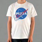 NASA Slice Pizza Space Agency Logo Parody