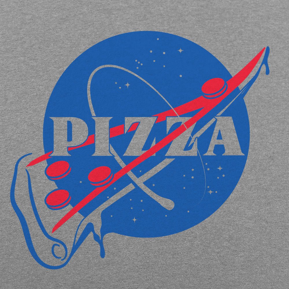 NASA Slice Pizza Space Agency Logo Parody