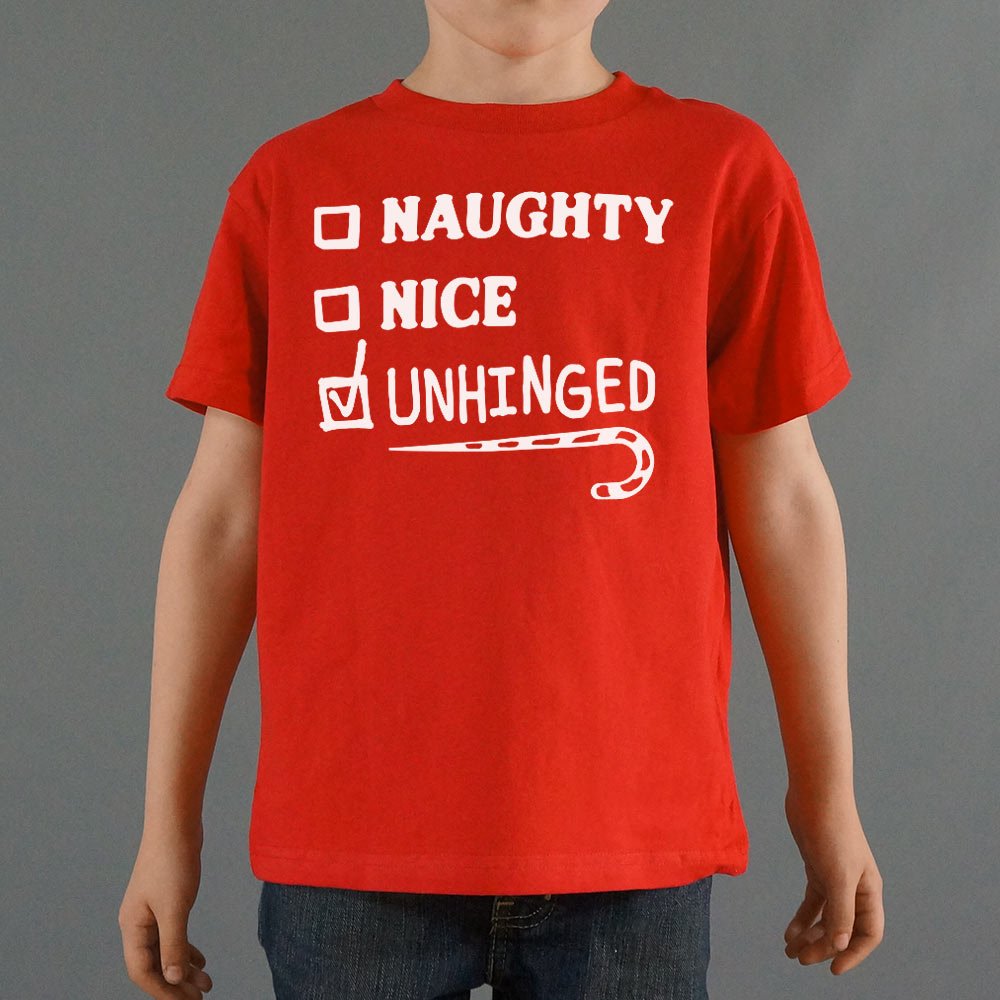 Naughty Nice Unhinged Christmas Checklist