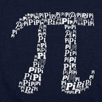 Pi Of Pi Symbol Made of the Word Pi