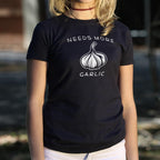 Needs More Garlic Bulb Cooking Pun