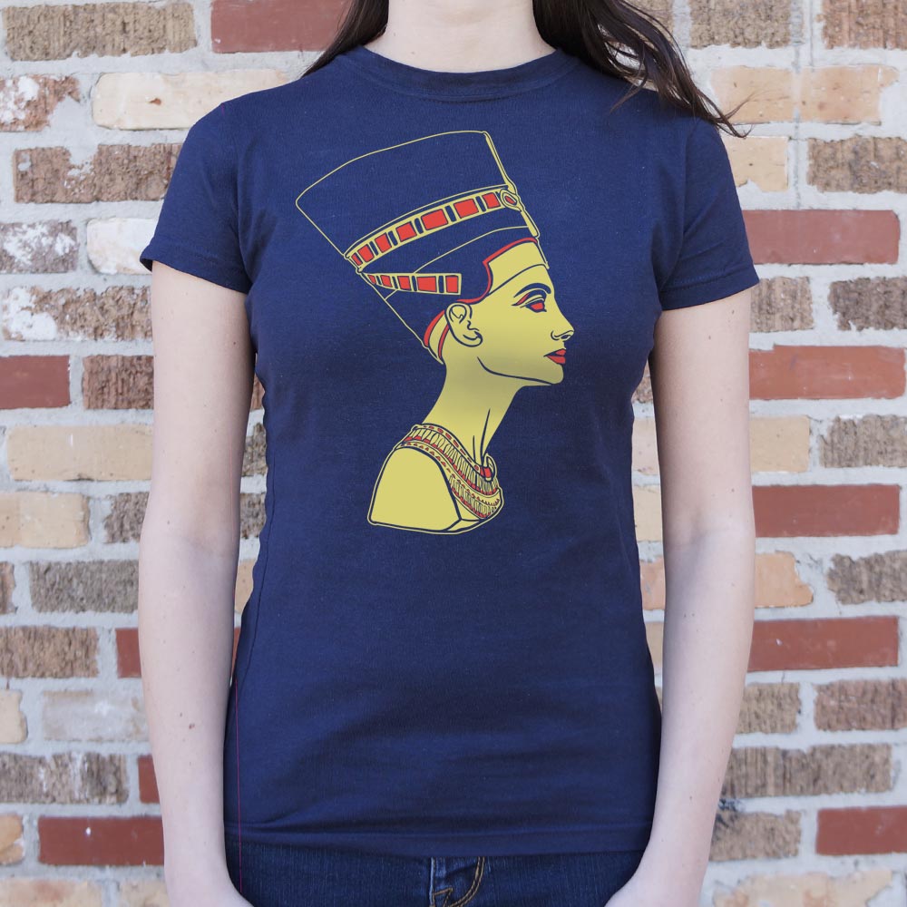 Nefertiti Egyptian Queen Bust Portrait