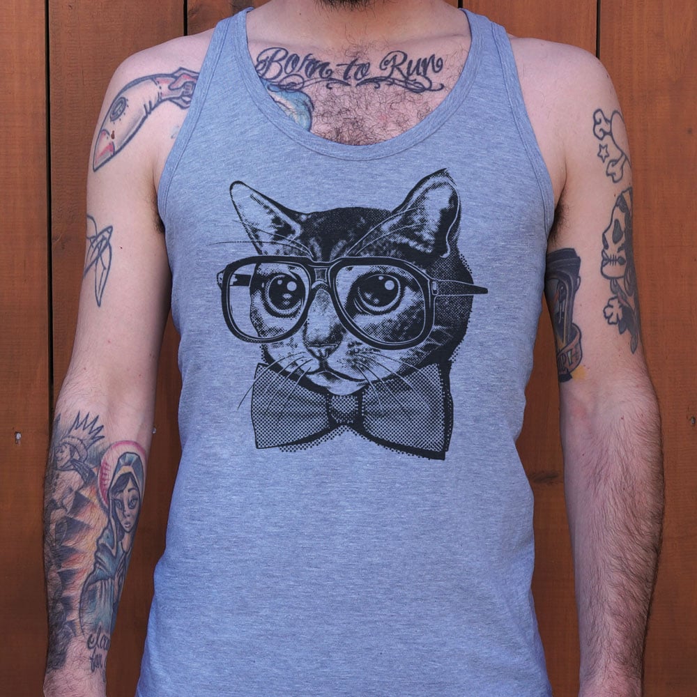 Nerd Cat Graphic