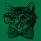 Nerd Cat Graphic