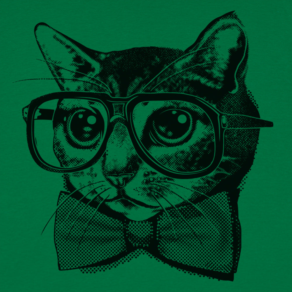 Nerd Cat Graphic