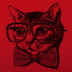 Nerd Cat Graphic