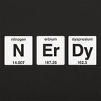 Nerdy Periodic Table Elements Nitrogen Erbium Dysprosium