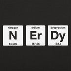 Nerdy Periodic Table Elements Nitrogen Erbium Dysprosium