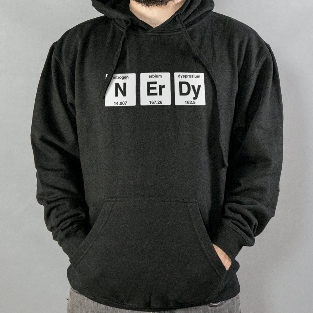 Nerdy Periodic Table Elements Nitrogen Erbium Dysprosium