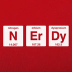 Nerdy Periodic Table Elements Nitrogen Erbium Dysprosium
