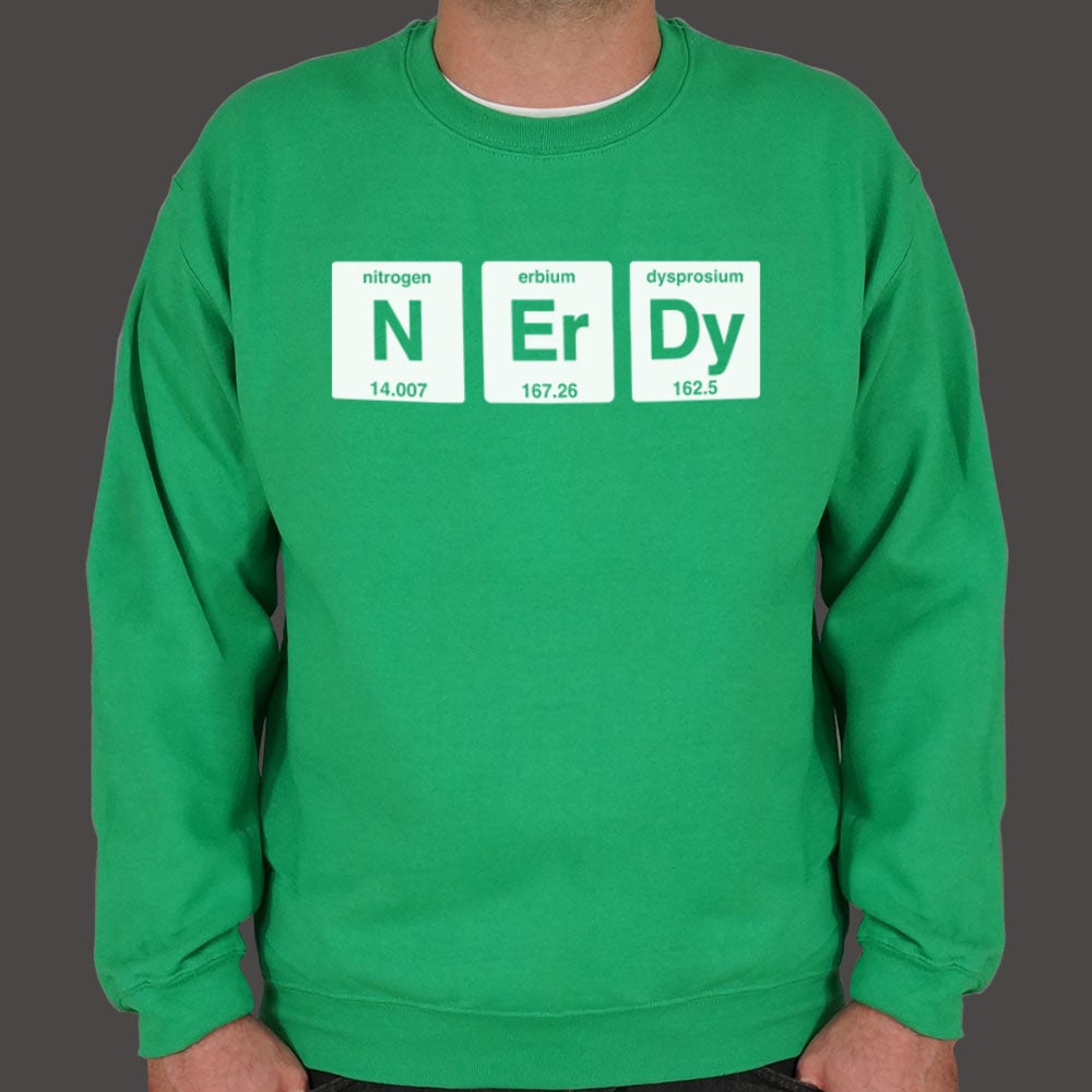 Nerdy Periodic Table Elements Nitrogen Erbium Dysprosium