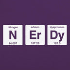 Nerdy Periodic Table Elements Nitrogen Erbium Dysprosium
