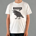 Nevermore Raven Quoting Edgar Allan Poe's Poem
