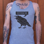 Nevermore Raven Quoting Edgar Allan Poe's Poem