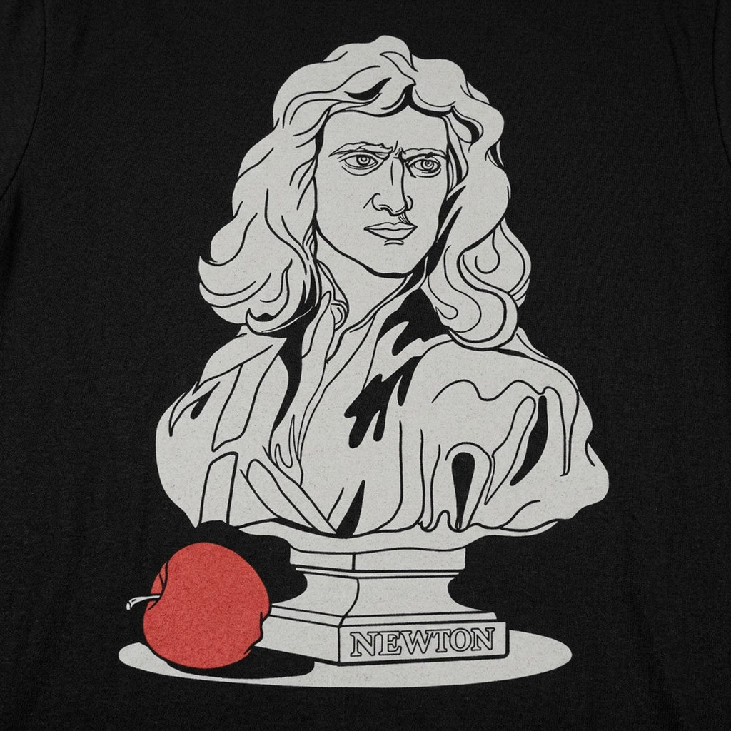 Newton Bust Statue with Apple