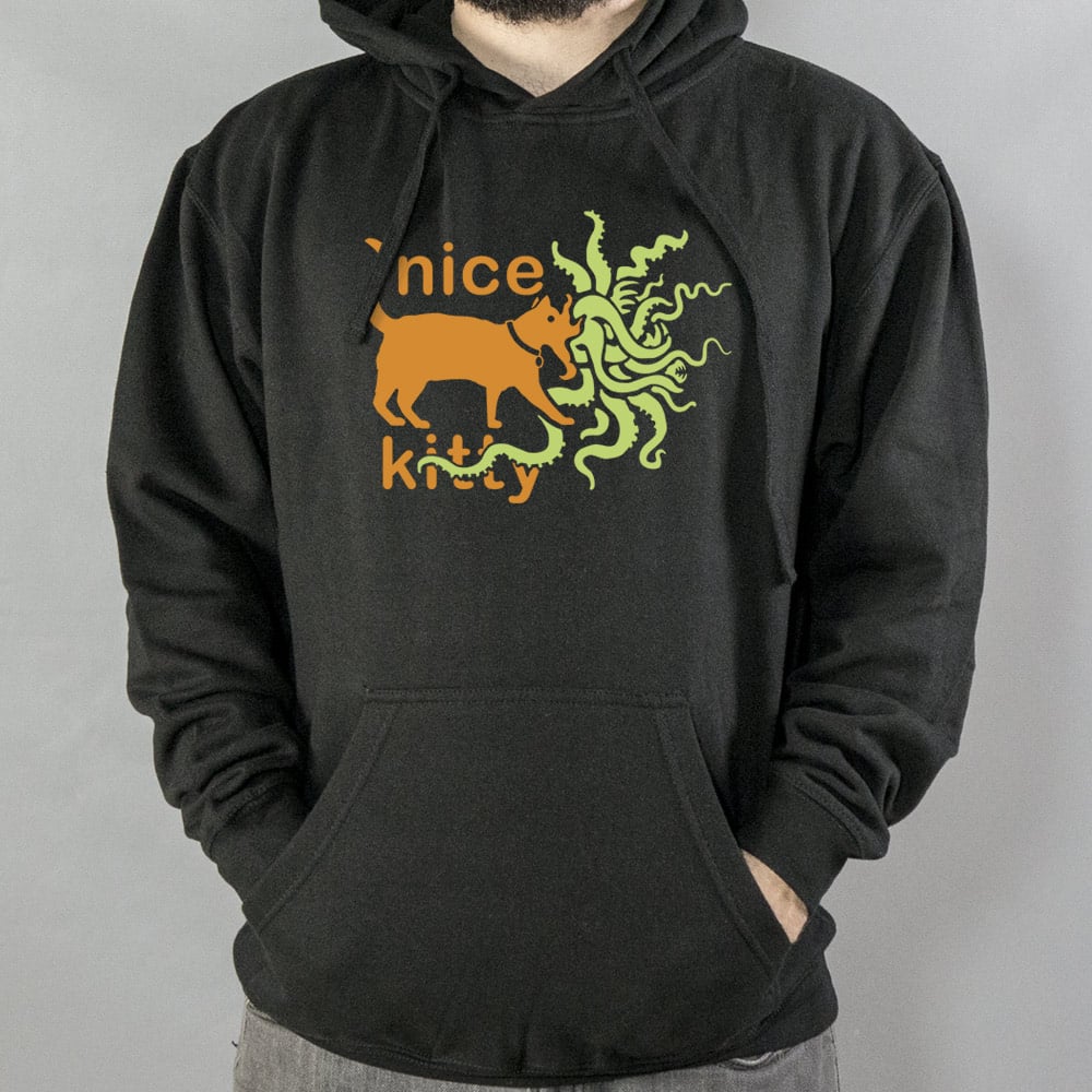 Nice Kitty Cat with Tentacle Monster Mouth