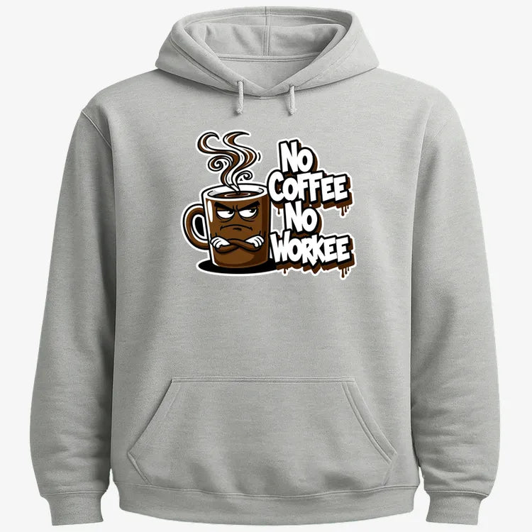 No Coffee No Workee Humor Tee