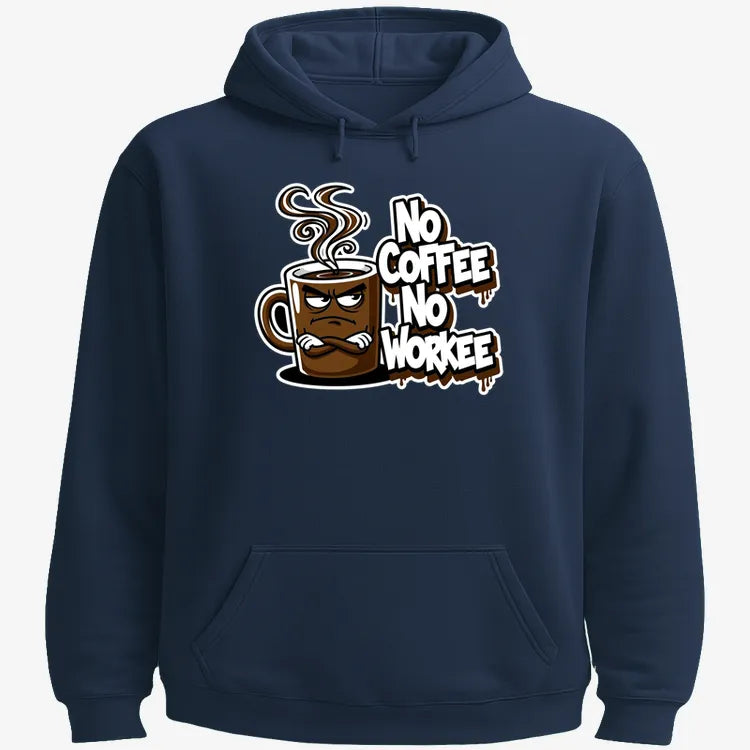 No Coffee No Workee Humor Tee