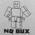 No Bux Broke Blocky Gamer Avatar With Empty Pockets