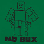 No Bux Broke Blocky Gamer Avatar With Empty Pockets